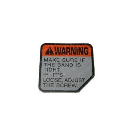 Toyota REPLACEMENT PLATE, CAUTION 57867-U2100-71