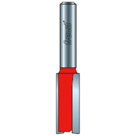 Diablo Double Flute Straight Bit, 1/4 in dia 04-102