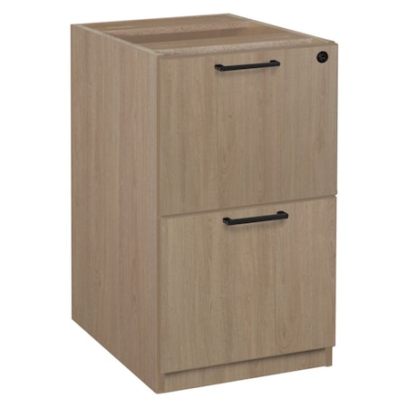 Regency Legacy File File Pedestal Drawer Unit- Noble Oak LPFF22NO