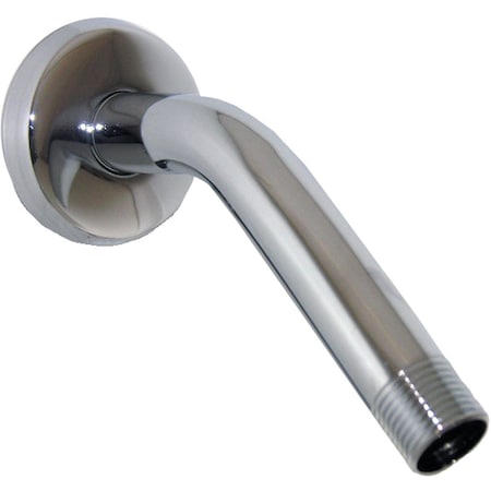 Westlake Pipe & Fittings 6'' Chrome Shower Arm & Flange 8/1/2451
