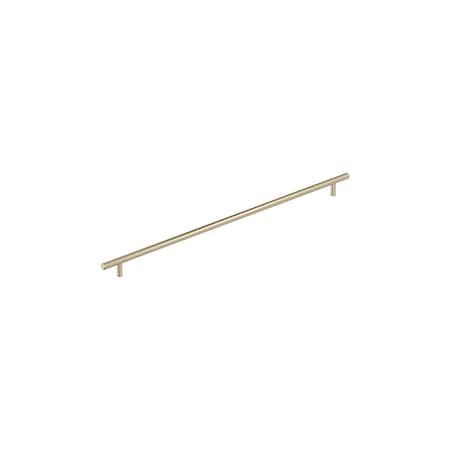 Amerock Bar Pulls 21-7/16 inch 544mm Center-to-Center Golden Champagne Cabinet Pull BP19017BBZ