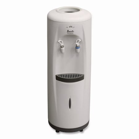 Avanti Cold and Room Temperature Water Dispenser, 3-5 gal, 11.5 x 12. 5 x 34, White WD360