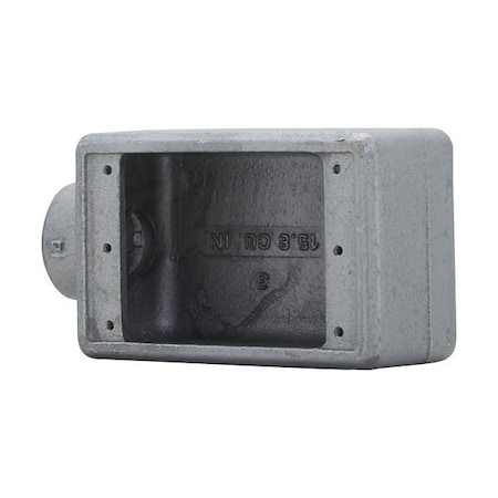 Crouse-Hinds Eaton Crouse-Hinds series Condulet FD device box, 2PK FD2