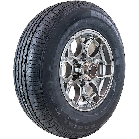 Hi-Run Radial ST Trailer Aluminum Wheel Assembl ASR1279