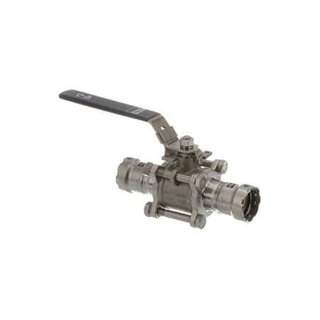Viega Manual 2-Way Ball Valve, Press, 316 SS 86540