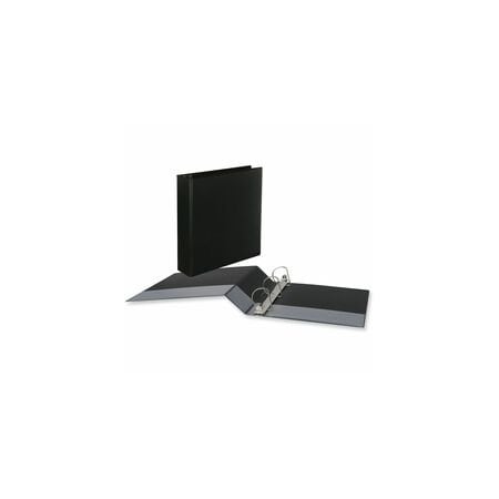 Universal Slant D-Ring View Binder, 3 Rings, 2" Capacity, 11 x 8.5, Black, 6PK, 6PK 1147