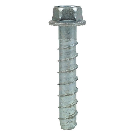 Simpson Strong-Tie Titen HD Heavy-Duty Screw Anchor, 1/2 in Dia, 3 in L, Carbon Steel, Zinc THD50300HF1