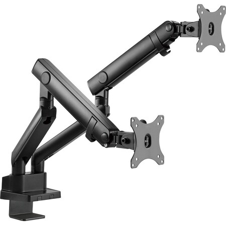 Siig SPRING ASSISTED FULL-MOTION TILT, SWIVEL, ROTATE, HEIGHT ADJUSTMENT DUAL MONIT CE-MT2U12-S1