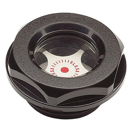 Elesa Sight Gauge, 1 13/50 in, 1 13/50 in Hex W 14481