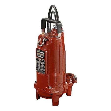 Liberty Pumps EffluentPump, 25ft, 12.5A, 1.5hp XFL152M-2