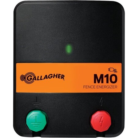 Gallagher Electric Fence Energizer, 110 V, 3 acre (Typical), 10 acre (Clean) Fence Distance G331424