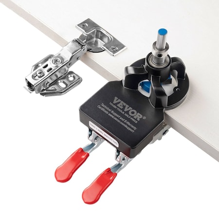 Vevor 35 mm Concealed Door Hinge Jig Aluminum Alloy Cabinet Hinge Jig Accurate SXRJL-2302