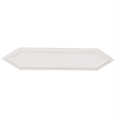 Andova Tiles Concerto-Malorum 2-in. x 8-in. Beveled Picket Glossy Ceramic Wall Tile (6.98 Square Feet Per Box) ANDCMAL1074