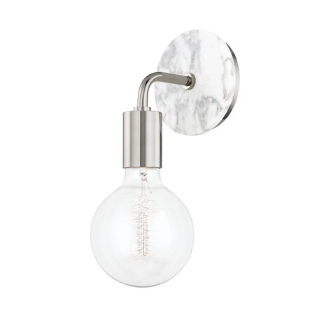 Mitzi Chloe 1 Light Wall Sconce 5 In. Polished Nickel H110101A-PN