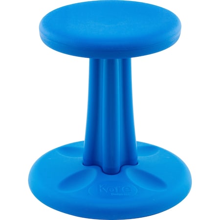 Kore Design Kids Wobble Chair for Schools, Classrooms, 14in tall, Active Seating, Blue 803888