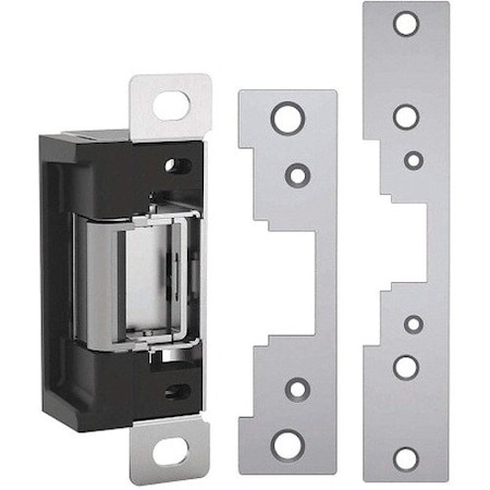Hes Electric Door Strike, Stainless Steel, Satin Stainless Steel, Includes: Faceplates 7000C-630