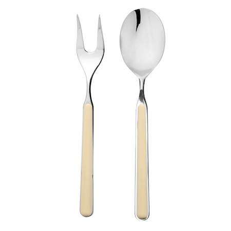 Mepra Fantasia Serving Set - 2 Pieces - Sesame 10D622110