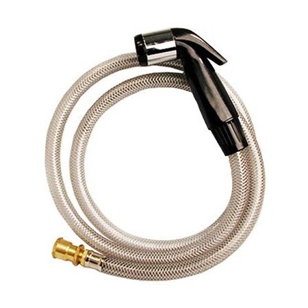 Larsen Supply Co Blk Sink Spr/Hose 08-1531