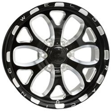 Gran Momento 20 x 8.56 x 5.5 in. F58 Series Black Wheels GR3023282