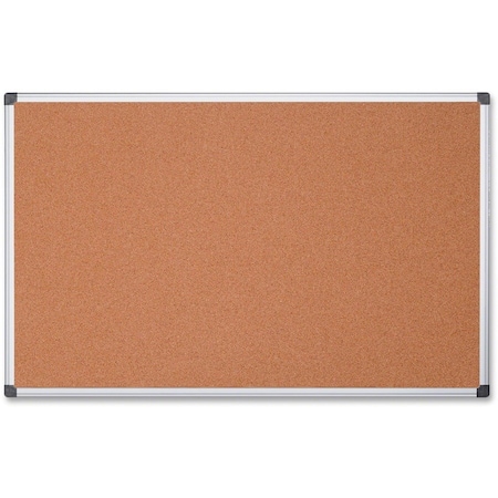 Bi-Silque GEC 153; Cork Bulletin Board With Aluminum Frame, 96" x 48" CA211170
