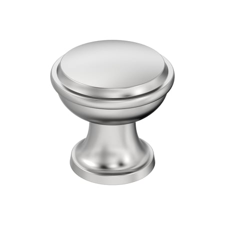 Amerock Westerly 1-3/16 inch 30mm Diameter Polished Chrome Cabinet Knob BP5371826