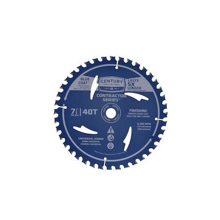 Century Drill & Tool Contractor Finishing Saw Blade 10106