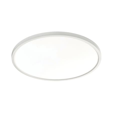 Afx Edge - Round - 24in LED Flush Mount - 40W - White EGRF2440LAJUDWH