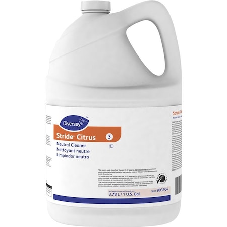 Diversey Cleaners & Detergents, Bottle, Citrus, 4 PK 903904