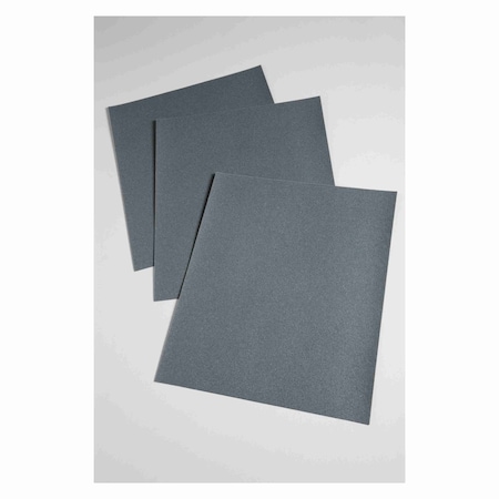 3M PAPER SHEET, 11 IN L X 9 IN W, 60 GRIT, MEDIUM GRADE, SILICON CARBIDE ABRASIVE 7000118638