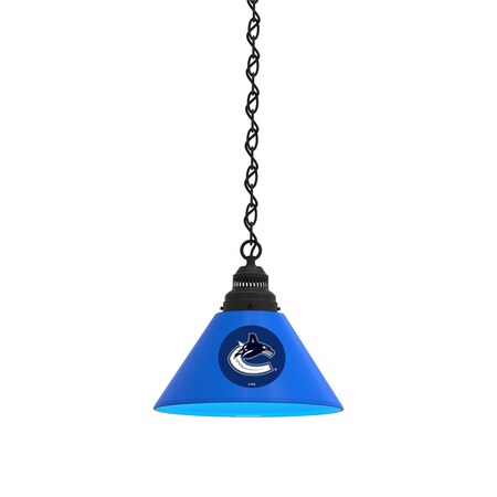 Holland Bar Stool Co Vancouver Canucks Pendant Light, Black Fixture BL1BKVanCan