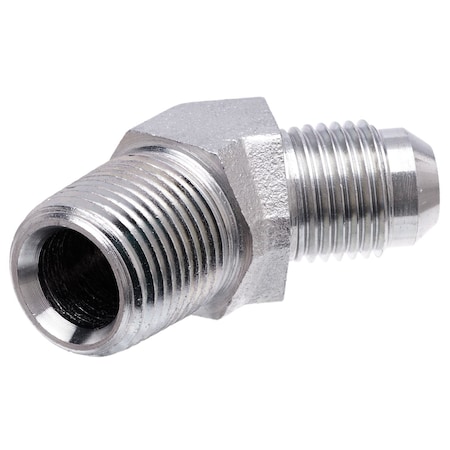 Gates MALE JIC 37 FLARE TO MALE PIPE NPTF - 45 SAE TO SAE G60497-2016