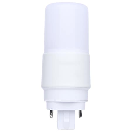 Satco 5W, PL LED, G24D Base, Frost Finish, Type A/B Dual Ballast, 4000K, 120-277V S21433
