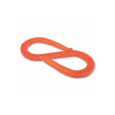 Checkers Quick Hook-Overhead Hanging Cable Protector, 0.5 in H x 4 in W x 9 in L, 20 Degrees Bend, Orange 916-CHQUICKHOOK-O