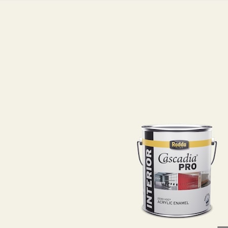 Rodda Cascadia PRO Interior Paint and Primer in One, Satin, 1 Gallon, Standard White