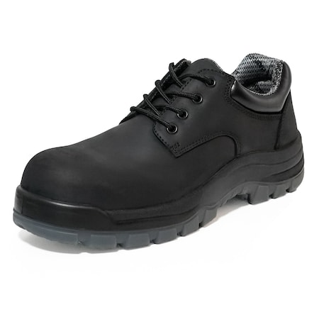Handpoint Mens 4 in Composite Toe Work Boots-Slip Resistant, Anti-Puncture, Electrical Hazard Protection, 12 61N01BK-12
