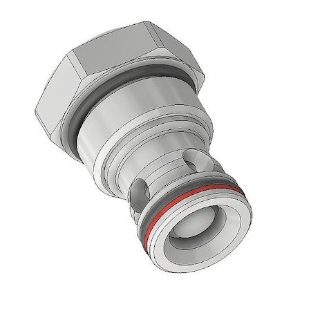Parker Check Valve, 60 gpm, Zinc Coated CVH161P20