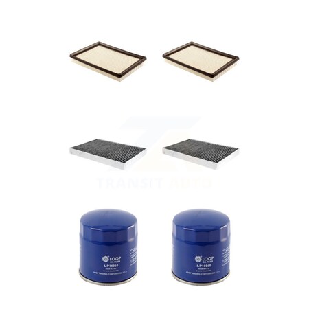 Pur 2x Air + 2x Cabin + 2x Engine Oil Filter 6 Total Kit For Dodge Charger Challenger 300 KFM-100927