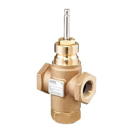 Siemens 3/4"3W.VLV.BZ, 250, 6.3 CV, WATER 599-03202