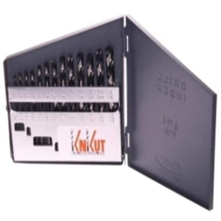 Isn Fractional Jobber Length Drill Bit Set, 13PK KNKKK5732