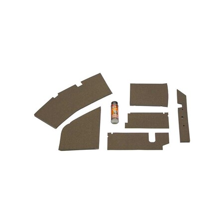 K&M Mfg Lower Cab Kit for John Deere 7000 Series Tractors Multi-Brown Vinyl 4212