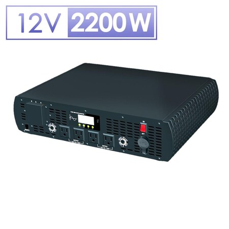 Automaxx 2200W 12V Pure Sine Wave Inverter with Bluetooth Remote Control UP8K1RCB