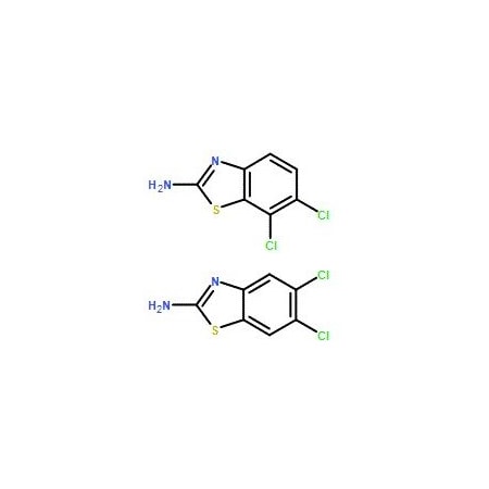 Ak Scientific 2-Amino-5, 6(6, 7)-dichlorobenzothiazole, 1:1 mixture (25g), CAS 24072-75-1 L179-25g