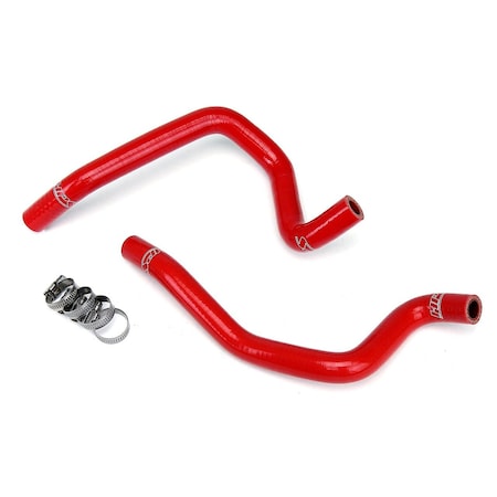 Hps Performance High Temp Reinforced Silicone Heater Coolant Hose Kit, Red,  57-1803-RED