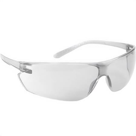 Bouton Optical Eye Protection Safety Glasses, Clear Lens, Frameless Frame, ANSI Z87.1-2020 250-14-0520