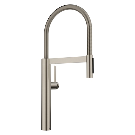Blanco culina Semi-Pro 1.5 GPM, Satin Platinum 443252