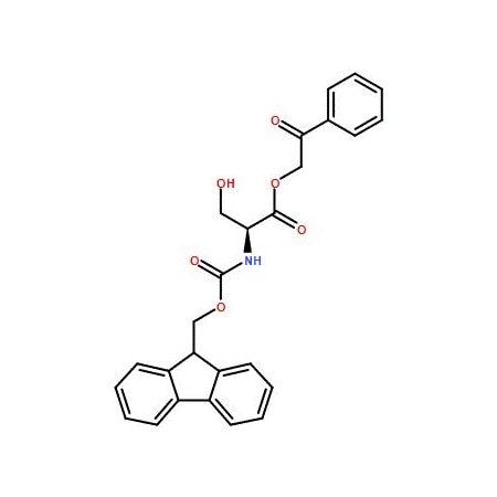 Ak Scientific Fmoc-Ser-OPac (5g), CAS 125760-26-1 Y3468-5g