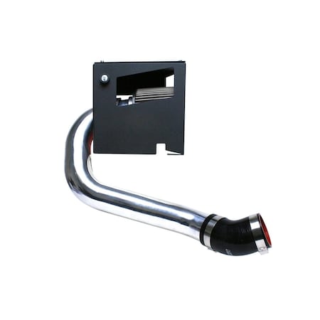 Hps Performance Air Intake Kit with Heat Shield, Polished, 827-545P