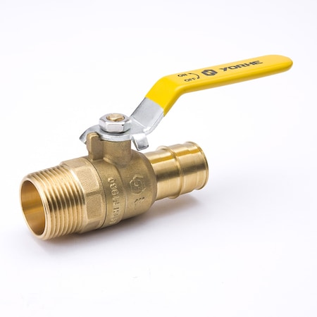 Proline Series Iron Pipe Ball Valve, Mip x, Pex, 1" PK6 107-315NL