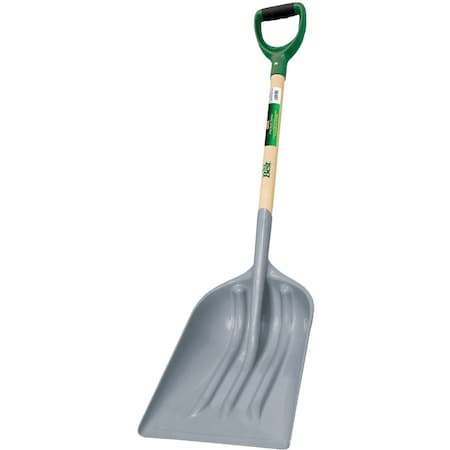 Do It Best 29'' Wood D-Grip Handle Poly Scoop Shovel PLA-12-DIB