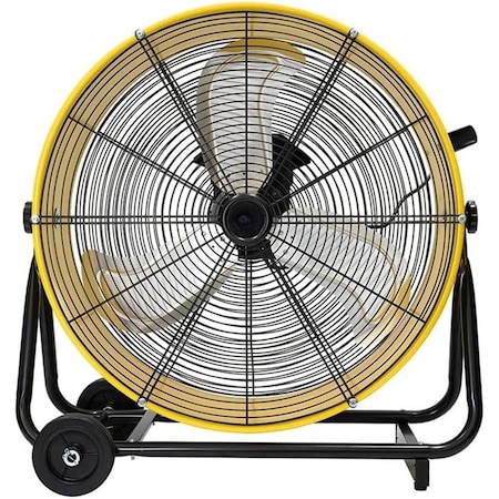 Edendirect Drum Fan, 24 in Blade Dia, 120V, 3,800/8,800 cfm IR-FAND24DC